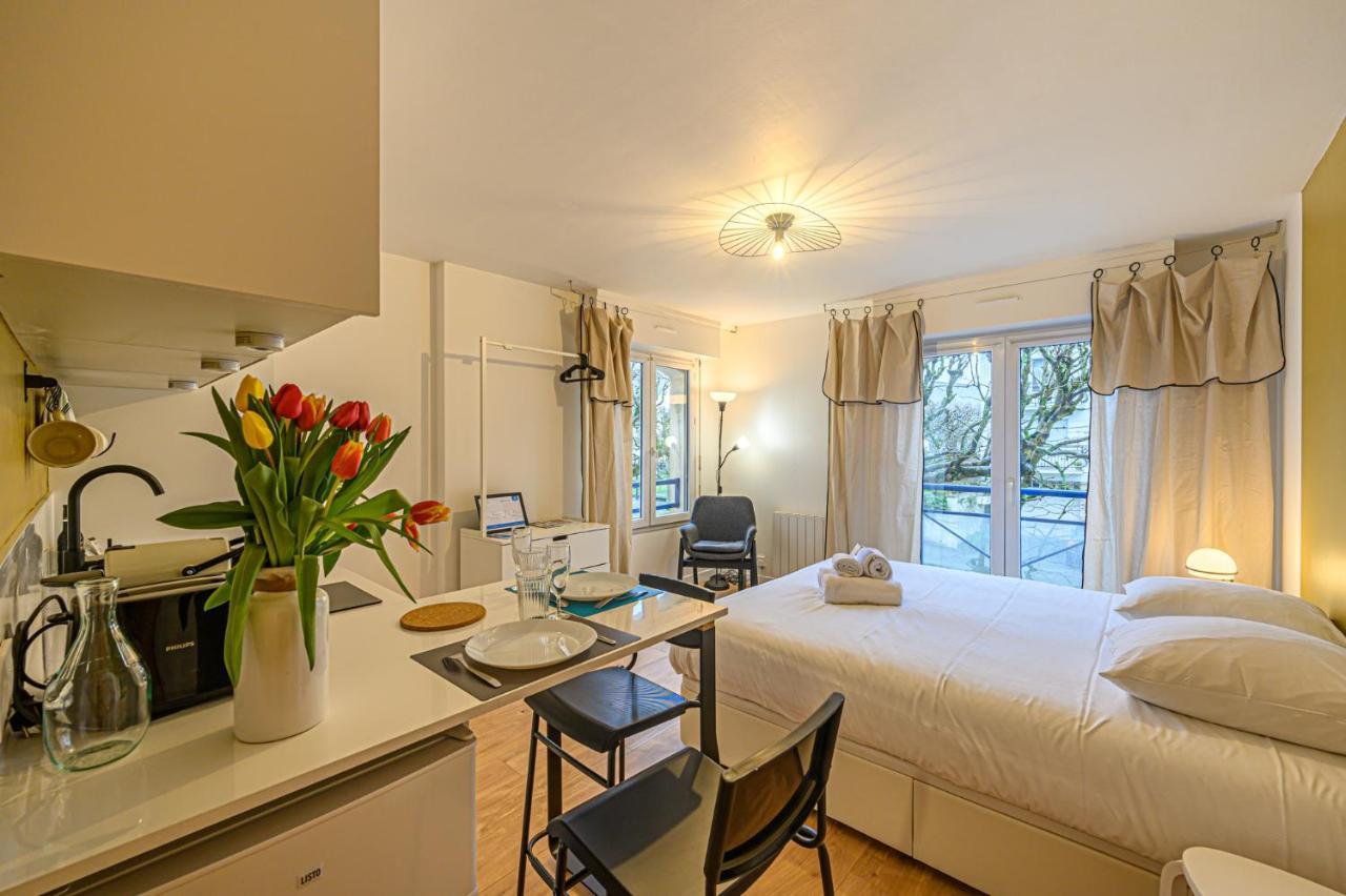 Le Ptit Pat - Studio Renove Avec Garage Centre Ville Ванн Екстер'єр фото